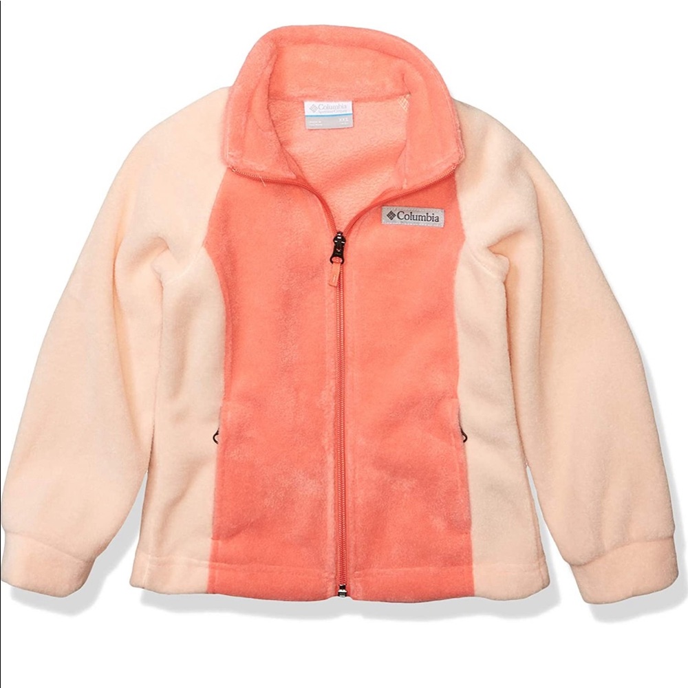 Columbia girls Benton Springs fleece jacket XL NWT